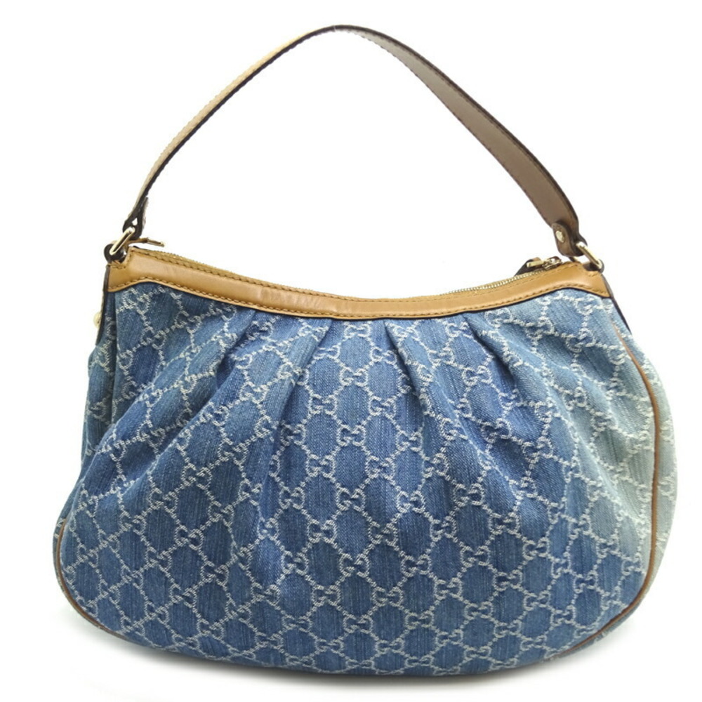 Gucci Denim Bag One Shoulder Blue